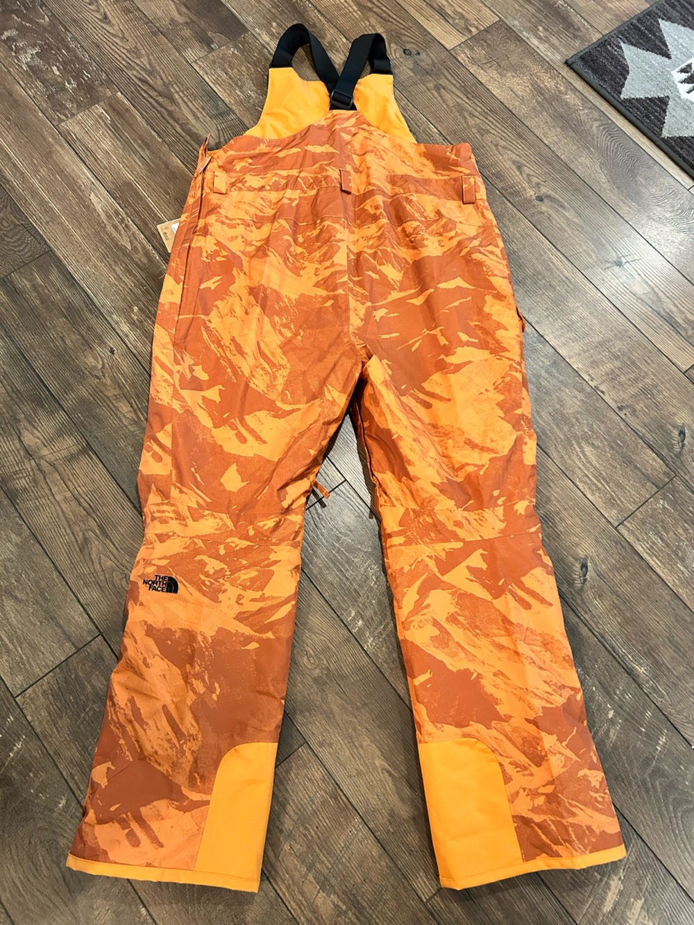 The North Face Limited Edition Freedom Insulated Ski Snow Bib Overalls - Topaz - Picture 6 of 11